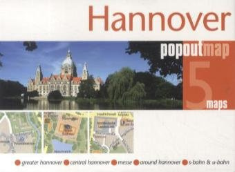 Hannover Popout Map: Greater Hannover, Central Hannover, Messe, Around Hannover, S-Bahn & U-Bahn