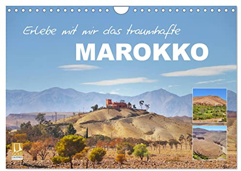 Erlebe mit mir das traumhafte Marokko (Wandkalender 2026 DIN A4 quer), CALVENDO Monatskalender: Die marokkanischen Landschaften sind einzigartig abwechslungsreich. (CALVENDO Natur)