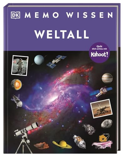 memo Wissen. Weltall: Planeten, Monde, Universum: Kompetentes Sachwissen und kahoot-Quizfragen. Für Kinder ab 8 Jahren