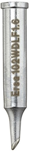 ERSA ERSADUR Dauerlötspitze Power-Well gerade Hohlkehle 1,6 mm Durchmesser mit ERSADUR-LF Beschichtung 0102WDLF16