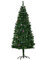 HOMCOM 1.8m Albero di Natale Artificiale con 624 Rami in PVC Ignifughi, Albero di Natale Realistico con Decorazioni e Rami Folti, Verde