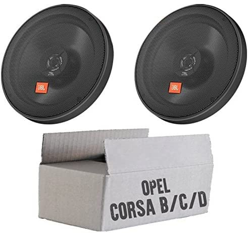 Lautsprecher - Einbauset passent mit JBL STAGE2 624 | 2-Wege | 16,5cm Koax für Opel Corsa B/C/D