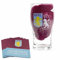 Official Aston Villa Pint Glass Mini Bar Set With Coasters & Bar Towel, Aston Villa Beer Tankard