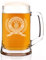 Herz & Heim® Bierkrug für Bierkenner und Gravur des Namens und des Geburtsjahr