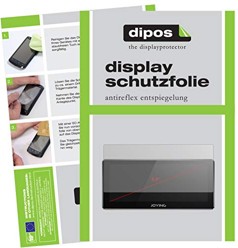 dipos I 5X Schutzfolie matt kompatibel mit Joying Radio 8.8 Zoll Folie Displayschutzfolie