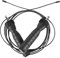 GORILLA SPORTS® Springseil - inkl. Beutel und Zusatzgewichten, 300 cm Länge, Kugellager, Anti-Rutsch Griffe, Schwarz - Speed Rope, Jump Rope, Seilspringen, Hüpfseil