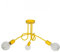 Light-Home Edison Deckenbeleuchtung Lampen Deckenlampen - Deckenlampe Industrial für Wohnzimmer Schlafzimmer und Esszimmer aus Metall - Pendelleuchte 3-Flammig - Gelb