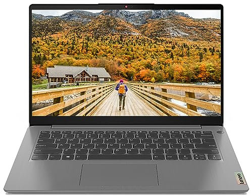 Lenovo IdeaPad 3 14ALC6 - Ordinateur Portable 14’’ FHD (AMD Ryzen 7 5700U, RAM 8Go, 512Go SSD, AMD Radeon Graphics, Windows 11 Home) Clavier AZERTY Français - Gris