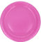 Graziano Platos 18 cm fucsia orgánico 25 unidades