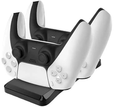 Base de Carga Rápida para Mando PS5- Estación Dual Tipo C - Cargador de Mando Inalámbrico para DualSense y Accesorios Playstation Pro