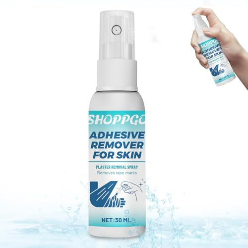 Vendas Quita Pegamento, Tiritas Quita Pegamento Adhesivo para Eliminar Restos de Adhesivo de Tiritas y Curitas, Tacto Sedoso, 30ml