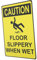 LOPUNER Avertissement Attention Sol de Commercial pour Routière Signal de Caution Design Éblouissant