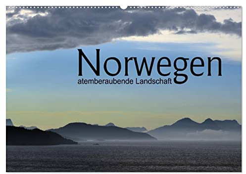 Norwegen atemberaubende Landschaft (Wandkalender 2025 DIN A2 quer), CALVENDO Monatskalender