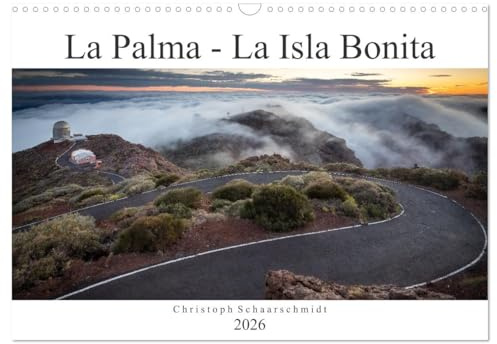 La Palma - La Isla Bonita (Wandkalender 2026 DIN A3 quer), CALVENDO Monatskalender: Eine Reise zur grünen Insel La Palma (CALVENDO Orte)