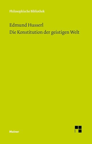 Die Konstitution der geistigen Welt