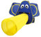 Bino & Mertens 82807 Spieltunnel Elefant mit Zelt, bunt, PES, Kinderspielzeug, schnell auf, wieder abgebaut und platzsparend verstaut. Zum Toben auch für mehrere Kinder. Größe ca. 287x94x122 cm.