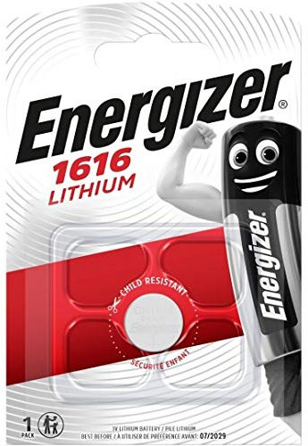 ENERGIZER CR1616 LOT DE 2 PILES AU LITHIUM 3V