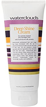 Waterclouds - Deep Shine Cream Schimmernde Stylingcreme mit natürlicher Seide - 200 ml