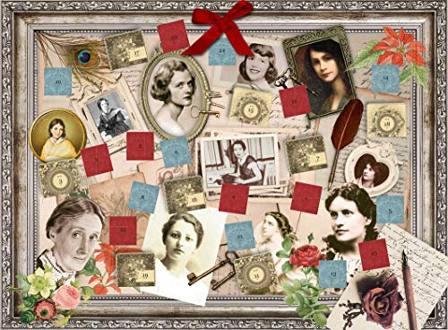 Kluge Frauen und Literatur: Mit eingesteckten Zitat-Zettelchen u. Anhängern