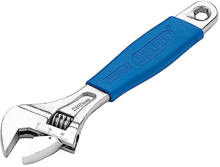 Draper 24792 Crescent-Type Adjustable Wrench, 200mm