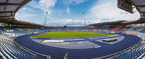 Braunschweig Stadion Panorama – Poster 120 x 50 cm – hochwertiger FineArtPrint
