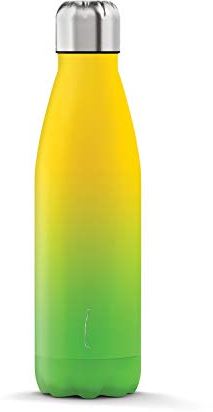 THE STEEL BOTTLE Unisex – Erwachsene Limette 500ml Thermoflasche, lindgrün, 500 ml