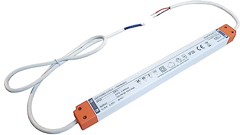 LED Trafo, Netzteil, 60 Watt, 12V (DC) max. 5A, IP 20, für Möbel, Badspiegel, Spiegelschränke, LED Spots in abgehängte Decken, slim 2x3x32 cm