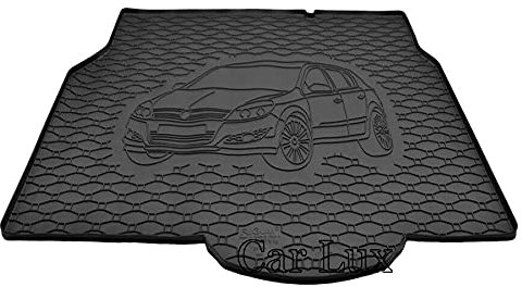 Car Lux AR06178 - Alfombra Protector de Goma Maletero para Opel Astra H HB Hatchback Desde 2004-