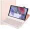 Tastiera Per Lenovo Tab M10 Plus (3rd Gen) 10.6 Pollici 2022 Custodia, Staccabile Magnetica Sottile Custodia In Pelle Cover con Tastiera Bluetooth Wireless Lenovo Tab M10 Plus 10.6 (rosa)