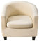 CHNSHOME Housse de Fauteuil Cabriolet Club 2 Pièces Extensibles Housse de Fauteuil Cocktail Tullsta Beige Clair