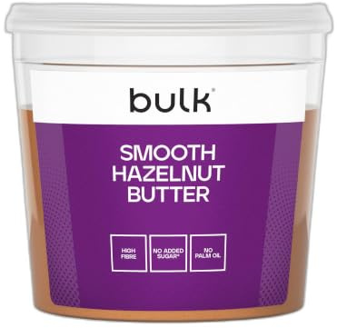 Bulk Natural Roasted Hazelnut Butter Tub, Smooth, 500 g