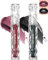 Lipgloss, Glitzer, 2 Farben, flüssiger Lippenstift, mattes Finish, cremige Farbe, ultra-klare Farbe, Lipgloss, langanhaltender Halt - 09 + 10