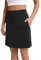 Jesself Hosenrock Damen Knielang Wanderrock Damen mit Innenhose Sportrock Tennis Rock mit Taschen und Verstellbare Kordelzug