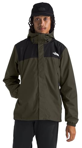 The North Face Men's Antora Jacket, New Taupe Green/Tnf Black, XXL