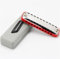 Blues Harp 10-Loch-Diatonische Mundharmonika In C-Dur ABS-Kammmundharmonika(Red)