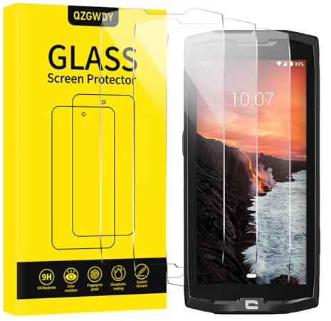 QZGWDY Verre Trempé pour Crosscall Core X4, Lot de 3 Film Protection Écran Vitre Protecteur Protege Haute Transparence, Sans Bulles, Dureté 9H, Facile à Installer