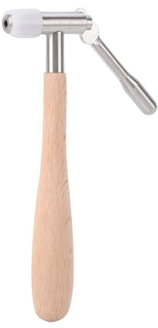 TIKATARER Klocka Pinion Puller, Professionellt Verktyg för Reparation Av Urverk, Center Wheels Tool med Bokträhandtag, Kompatibel med 1,2 Mm Till 1,8 Mm & Alla Urverk
