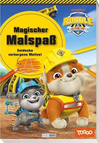Rubble & Crew: Magischer Malspaß - Entdecke verborgene Motive!: Malblock