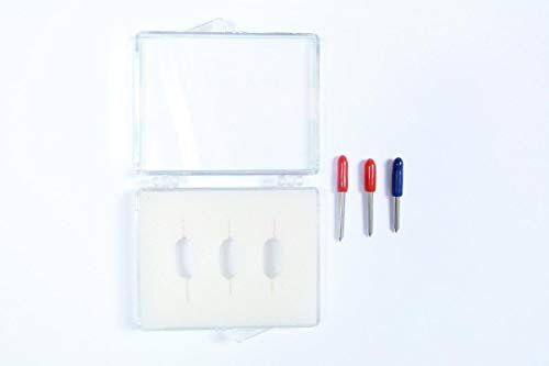 HeuSa Tech Plotter Messer Set 3-teilig 30°, 45°, 60° Ersatzmesser Schneideplotter