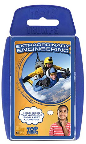 STEM: Extraordinary Engineering Top Trumps Card Game