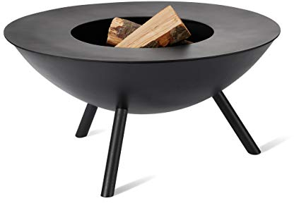 Philippi - Flames Grillset - bestehend aus: Feuerschale L + Grillplatte + Feuerzange