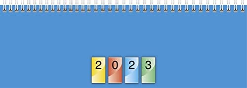 BRUNNEN Wochenkalender DATAline Modell 772 40 2023 Blattgröße 29,7 x 10,5 cm vierfarbig bedruckt