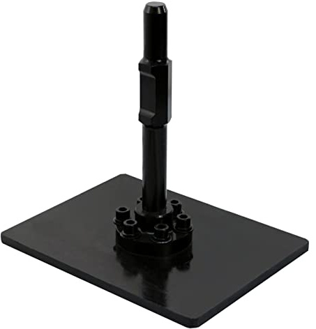 Fartools Plateau de compactage 26x20cm en acier, HEX30 pour marteau démolisseur/brise béton