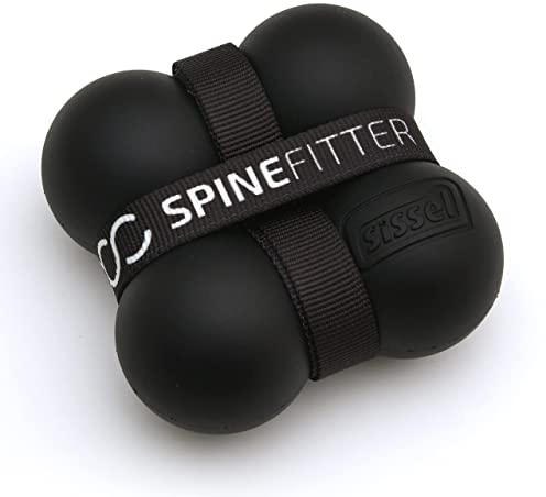 Spinefitter by Sissel Mini, anthrazit, Massagegerät für ihr Wohlbefinden, löst Verspannungen, Pilates und Yoga, für Büro und unterwegs