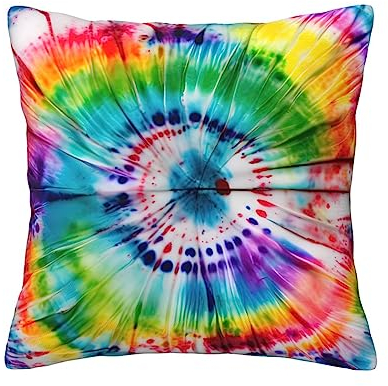 Batik-Hippies-Überwurfkissen, außergewöhnlich, quadratisch, vielseitig, Sandkunst, dekorative Kissen, Weltall