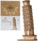 Little Story Holz Puzzle pädagogisch Modell 3D Set Do Self Für Kinder Erwachsene Geschenk… (Der Schiefe Turm von Pisa)