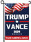 OKPYTSTAN Trump Vance 2024 Gartenflagge, 30,5 x 45,7 cm, doppelseitige Trump-Vance-Flaggen mit lebendigen Farben für Hof, Rasen, Gartendekoration, dekorative Flaggen für Hausschild, Außendekorationen