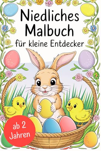 Niedliches Malbuch für kleine Entdecker: Ab 2 Jahren
