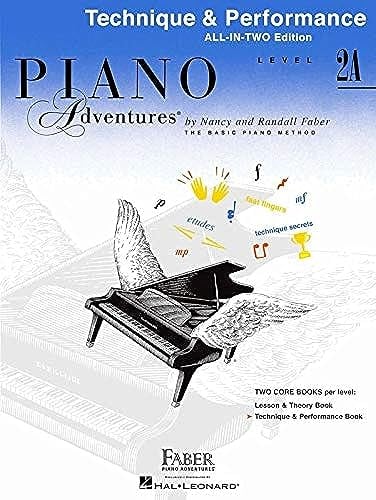 Piano Adventures All In Two Level 2A Technique & Performance: Technique & Performance - Anglicised Edition