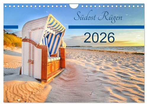 Südost Rügen 2026 (Wandkalender 2026 DIN A4 quer), CALVENDO Monatskalender: Kalender mit farbenfrohen Bildern aus dem Südosten Rügens. (CALVENDO Natur)